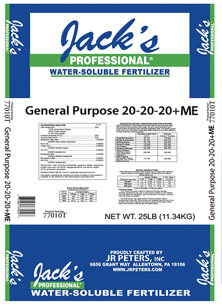 Jack's Professional 20.20.20+ME